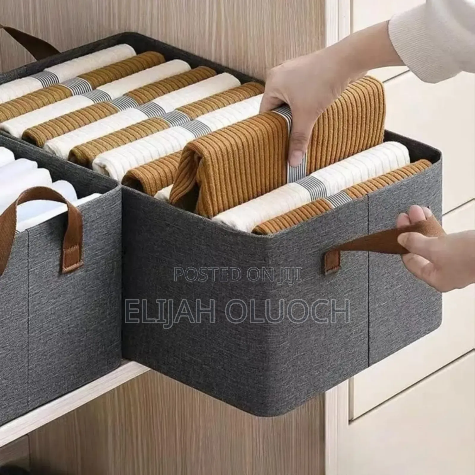 Foldable Clothes Storage Bag / Laundry Bin