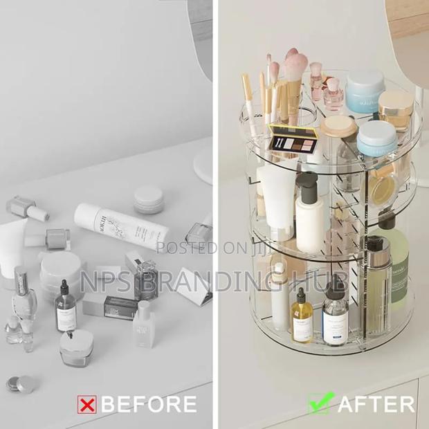 Women's Rotating Makeup Organizer Cn - thumbnail 2