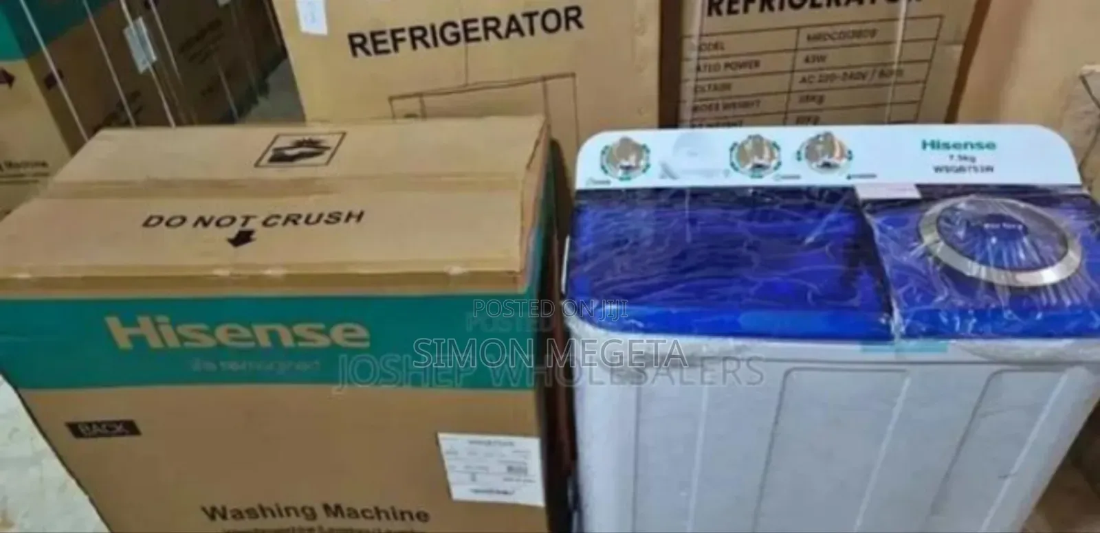 Semi Automatic Hisense 13.5kgs Washing Machine