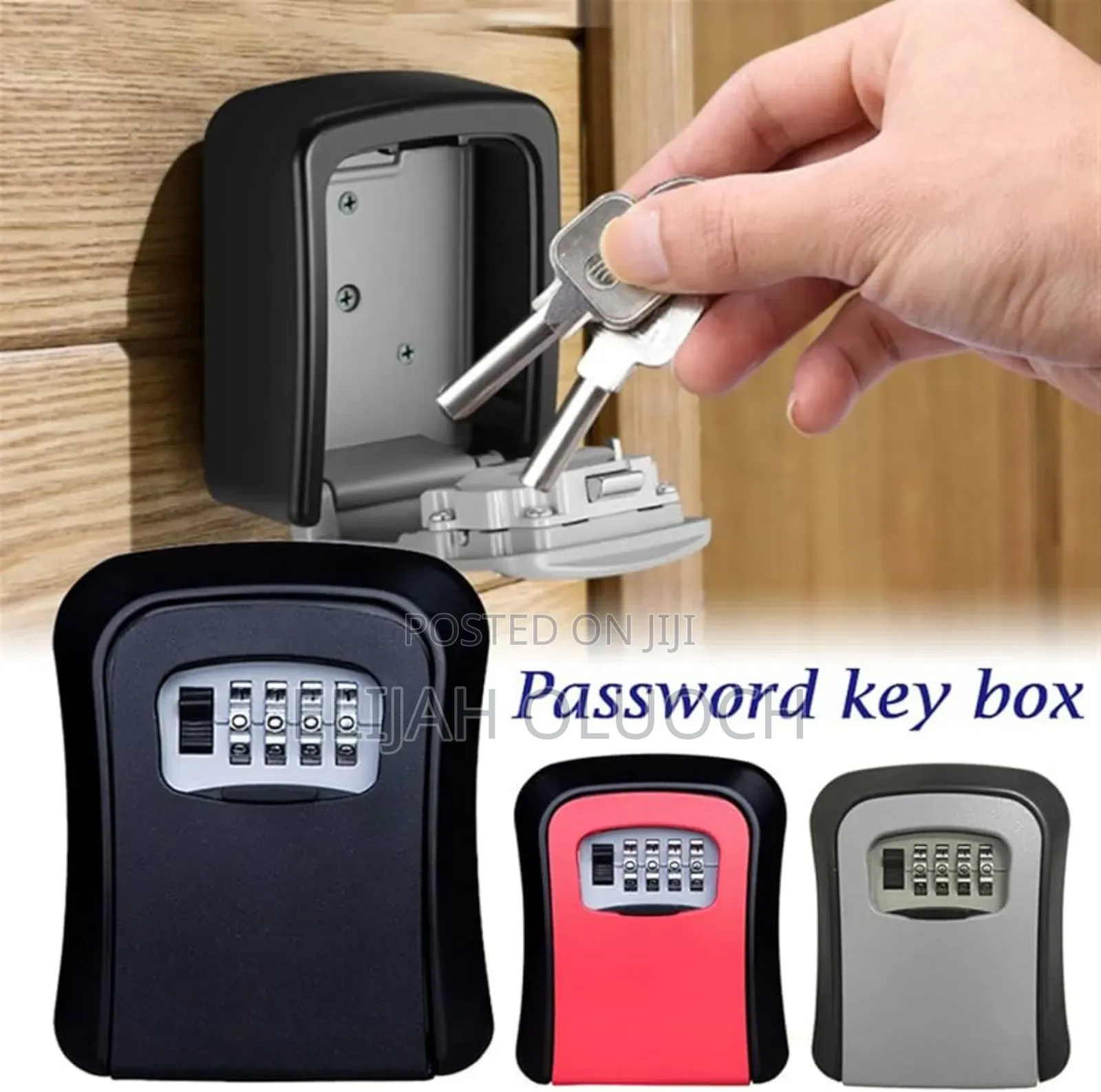 High Quality Metallic Safe Keys Lock Box Now Available