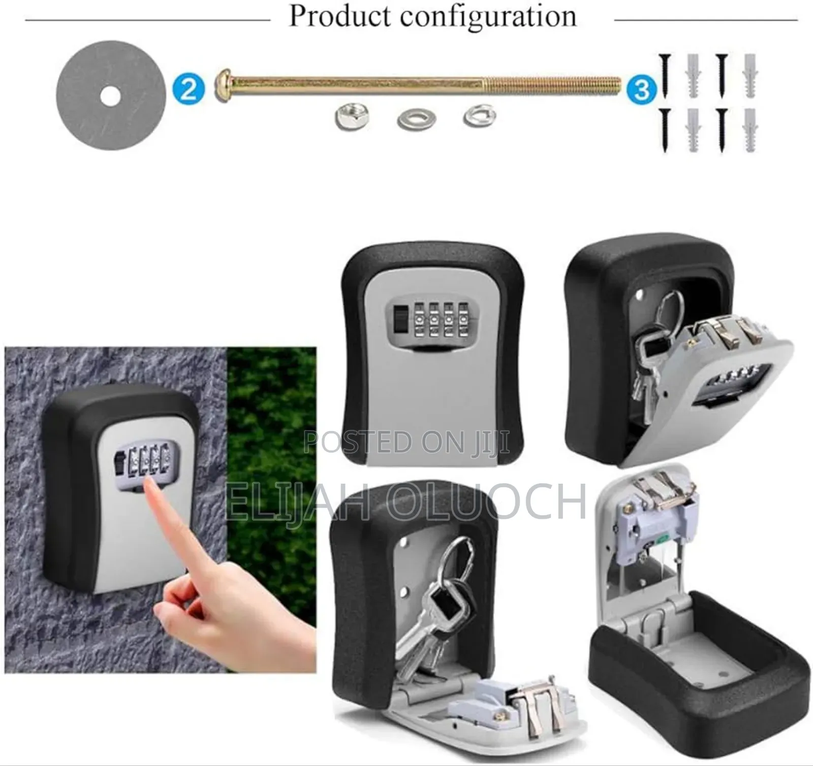 High Quality Metallic Safe Keys Lock Box Now Available