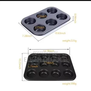 Non Stick Cupcake Tray Available