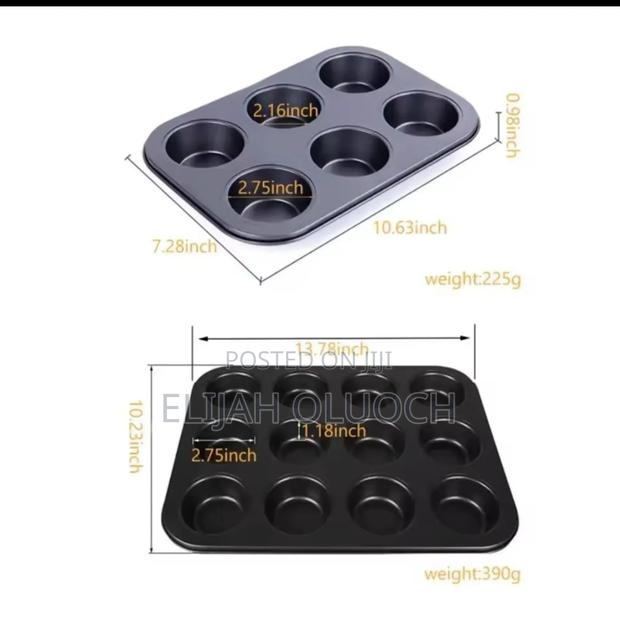 Non Stick Cupcake Tray Available - thumbnail 3