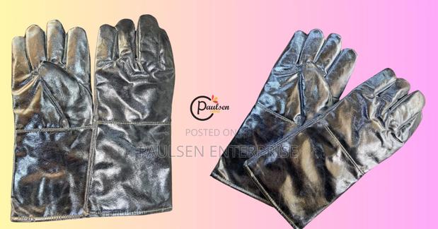 Alluminized Heat Resistant Gloves/Fire Gloves - thumbnail 3
