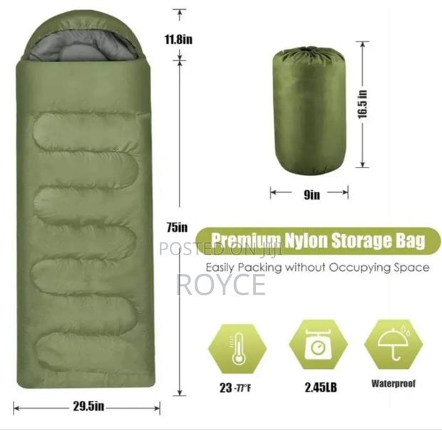 Portable Light Weight Sleeping Bag - thumbnail 3