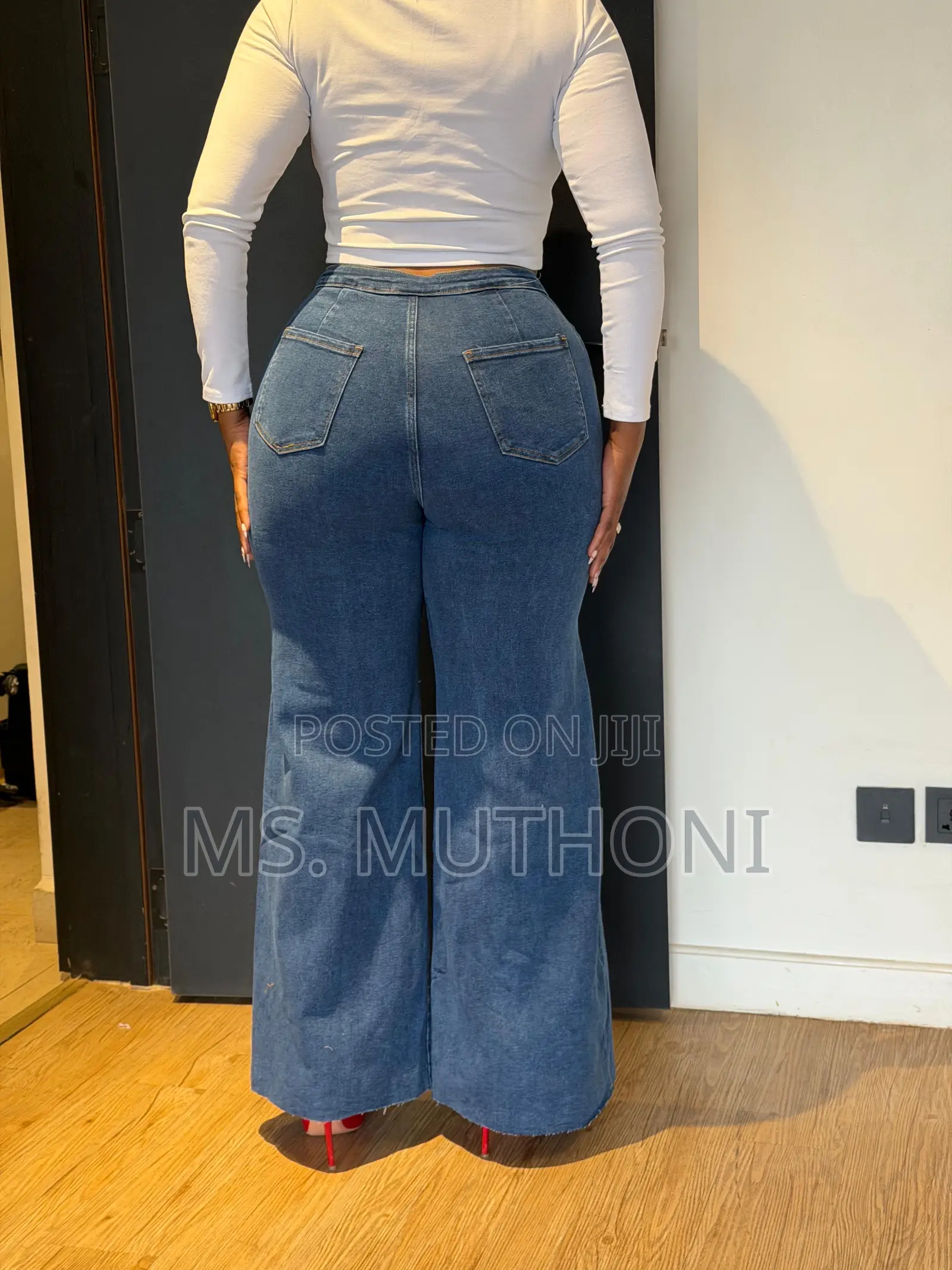 Clean Panel Seam Detail Fashionnova Wide Leg Jeans Wi