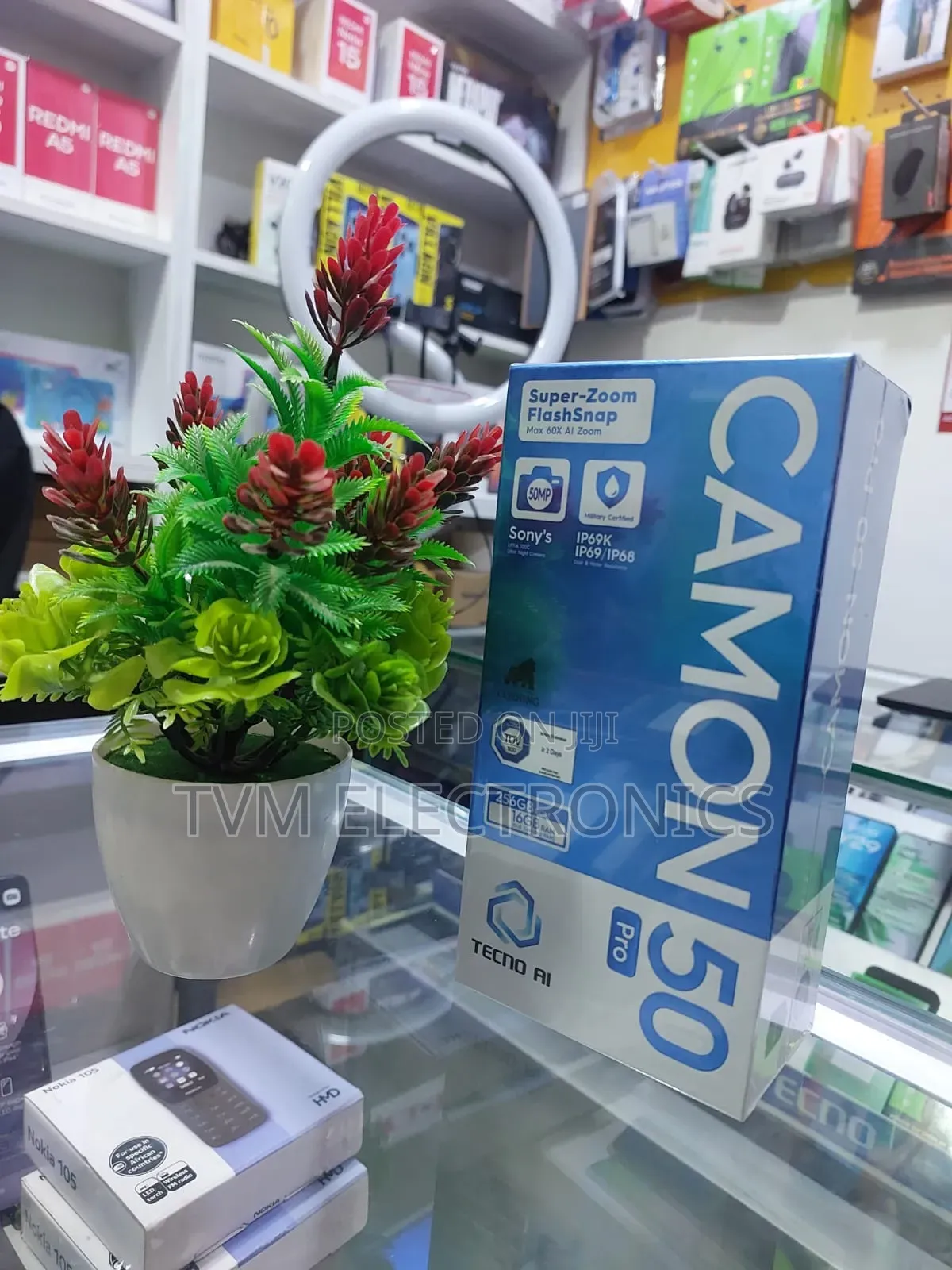 New Tecno Camon 50 Pro 256 GB Black