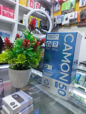 New Tecno Camon 50 Pro 256 GB Black