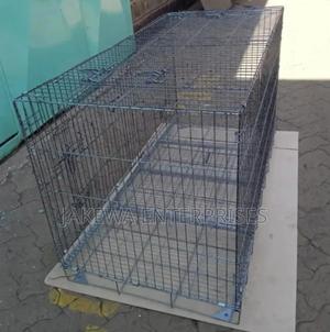 Dog Kennel Durable Cage Foldable - thumbnail 2