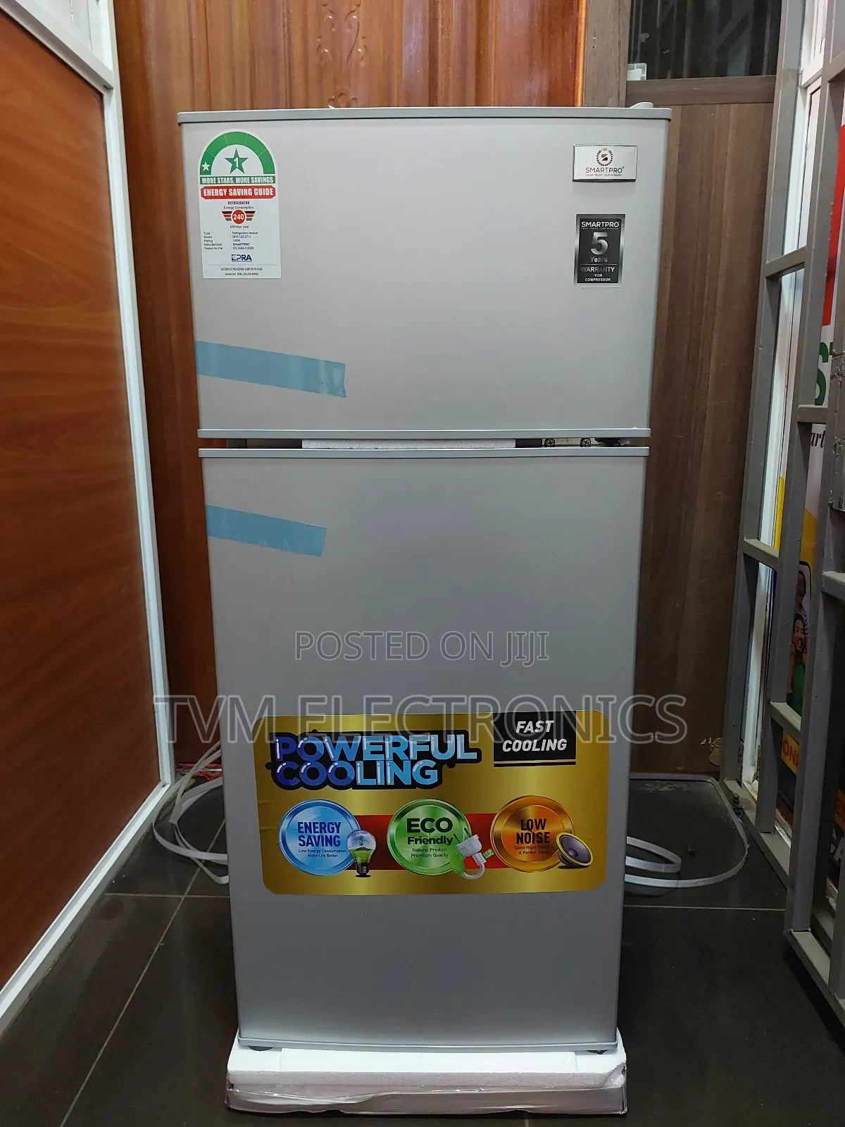 Smart Pro SFR-125 Dt-I Double Door Fridge