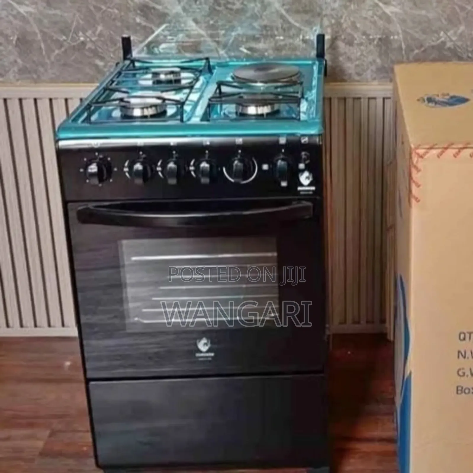 Auto Ignition Euroken 3+1 Standing Cooker
