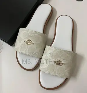 Quality Ladies Coach Sandals Sizes 37-42
