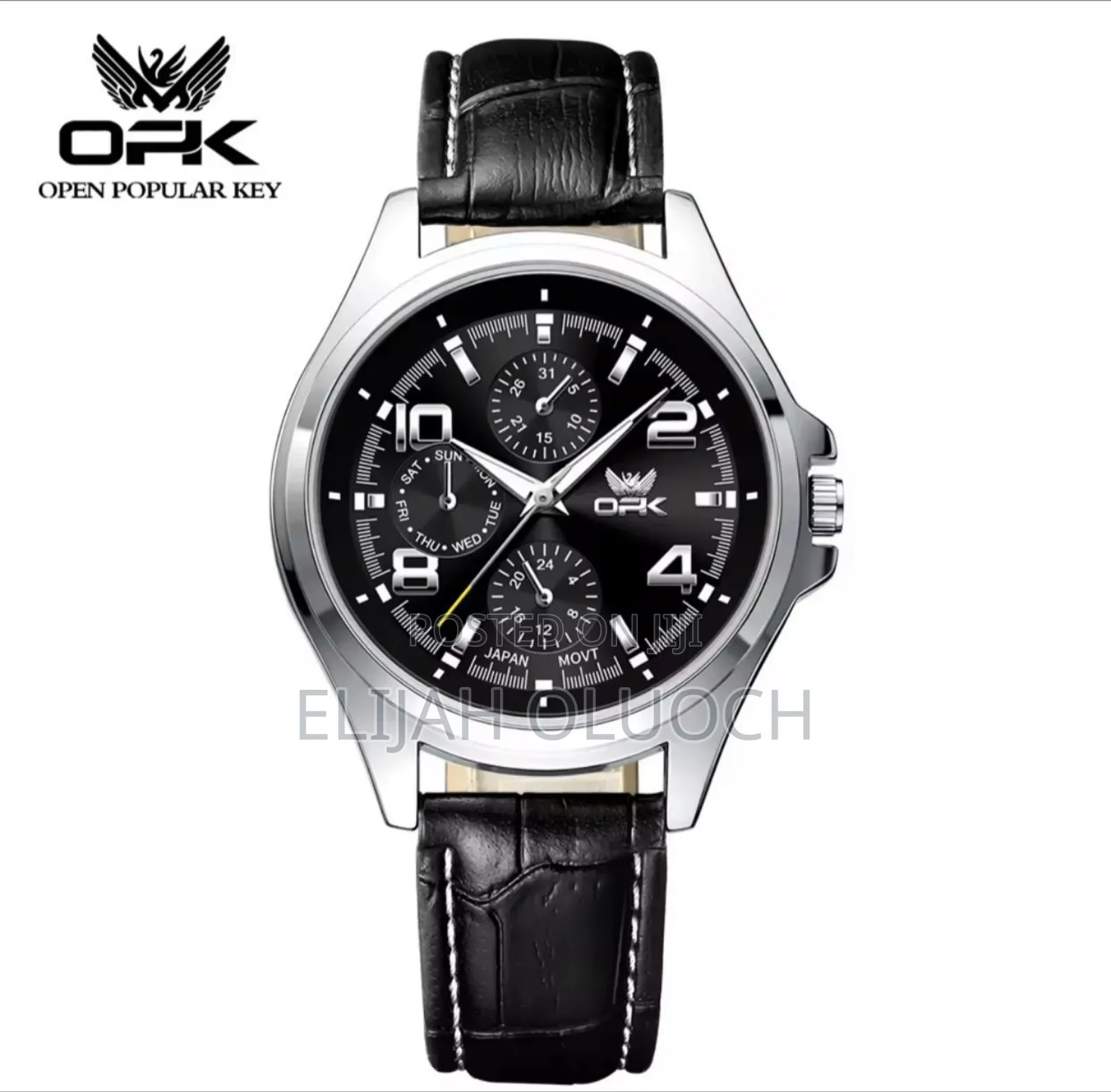 Opk Gents Watch #6017 *⛳Luminous Arms