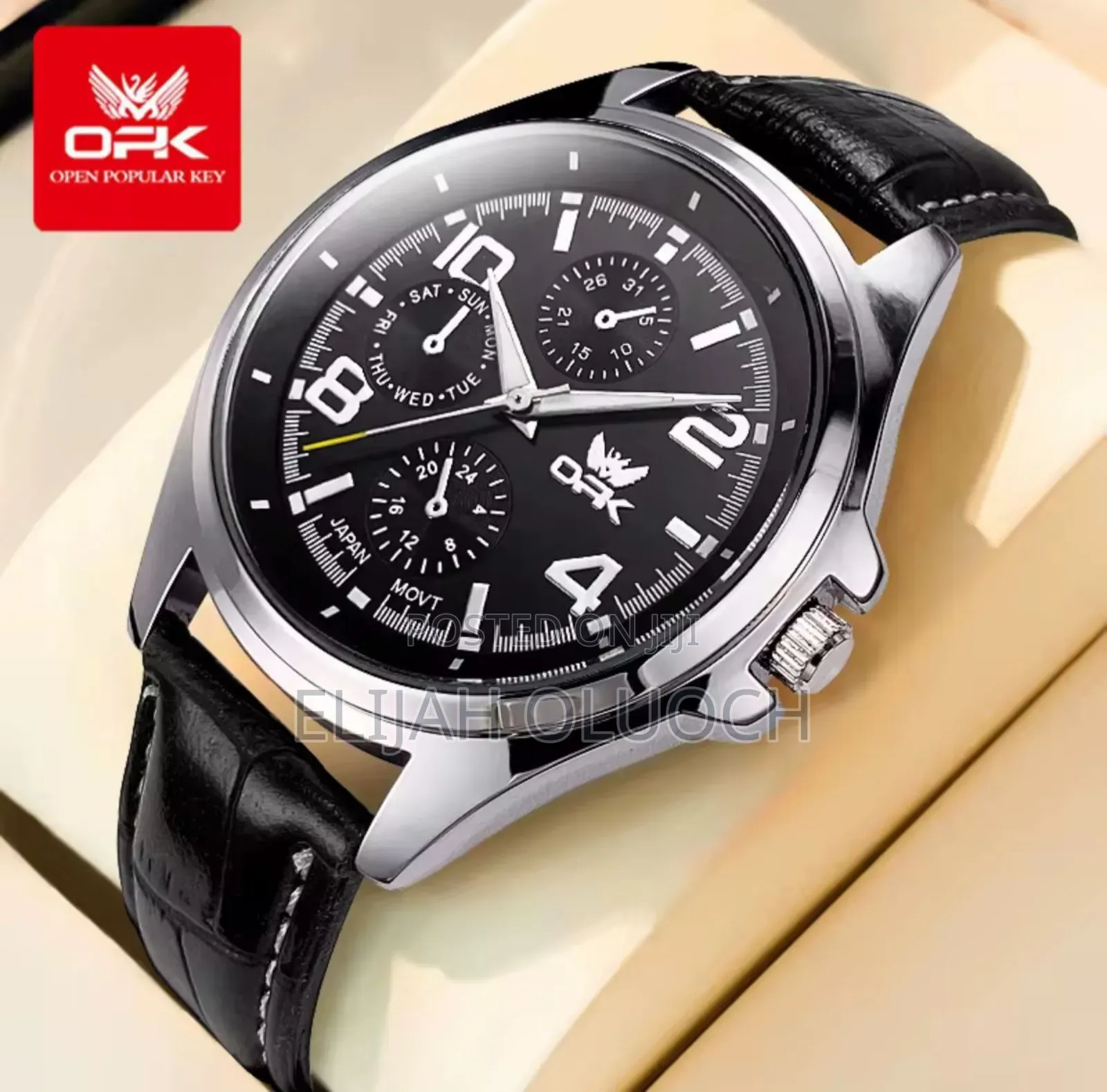 Opk Gents Watch #6017 *⛳Luminous Arms