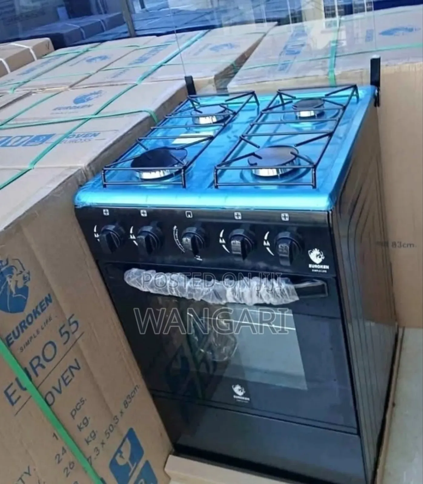 Euroken Full Gas Cooker With Electric Oven