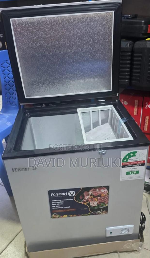 Volsmart 60l Portable Home Shop Deep Freezer.