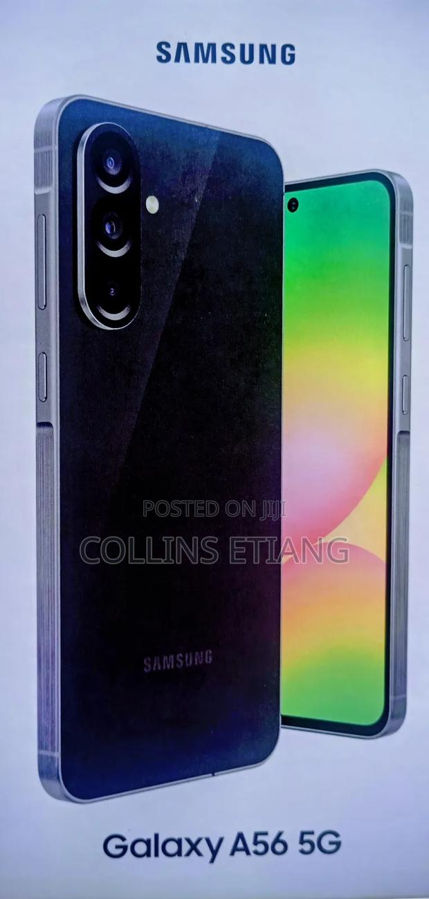 New Samsung Galaxy A56 256 GB Black - main view