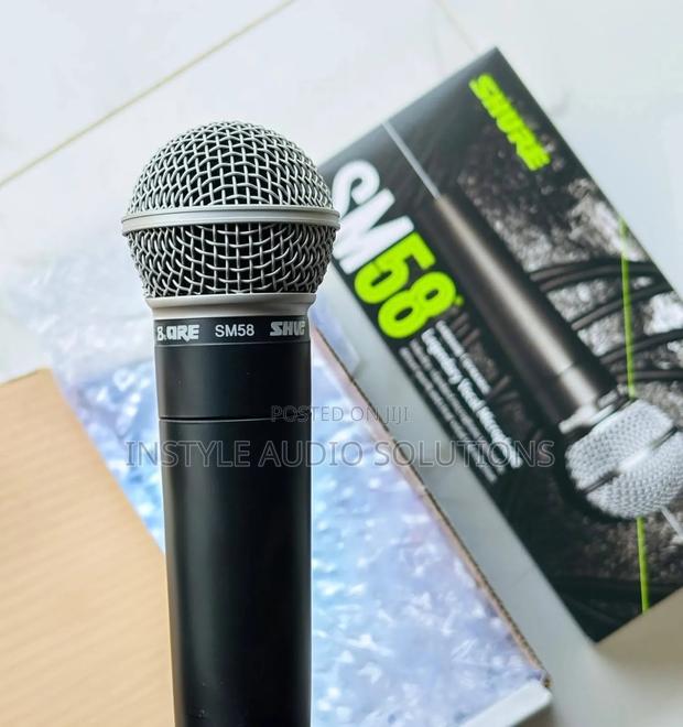 Shure Sm58 Legendary Vocal Wired Microphone Original Pay on Delivery