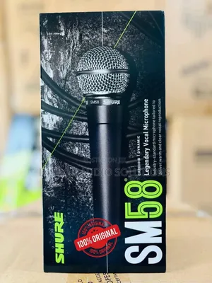 Shure Sm58 Legendary Vocal Wired Microphone Original Pay on Delivery