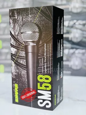 Shure Sm58 Legendary Vocal Wired Microphone Original Pay on Delivery