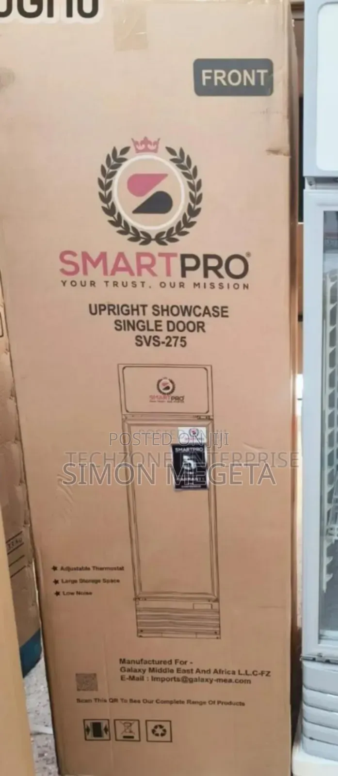 Model. SVS 275. Smart Pro 275l Display Fridge