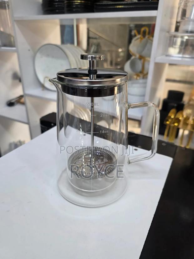 Double Wall Borosilicate French Press - main view