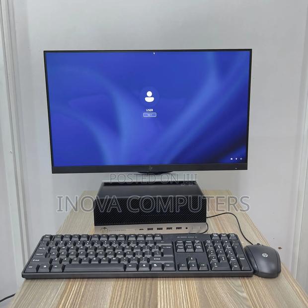 Desktop Computer HP EliteDesk 705 16GB AMD Ryzen 5 SSD 256GB