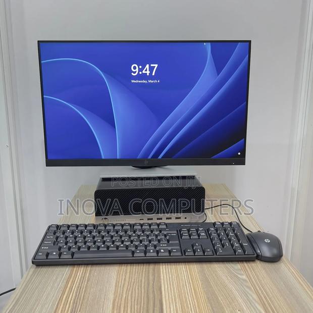 Desktop Computer HP EliteDesk 705 16GB AMD Ryzen 5 SSD 256GB - main view
