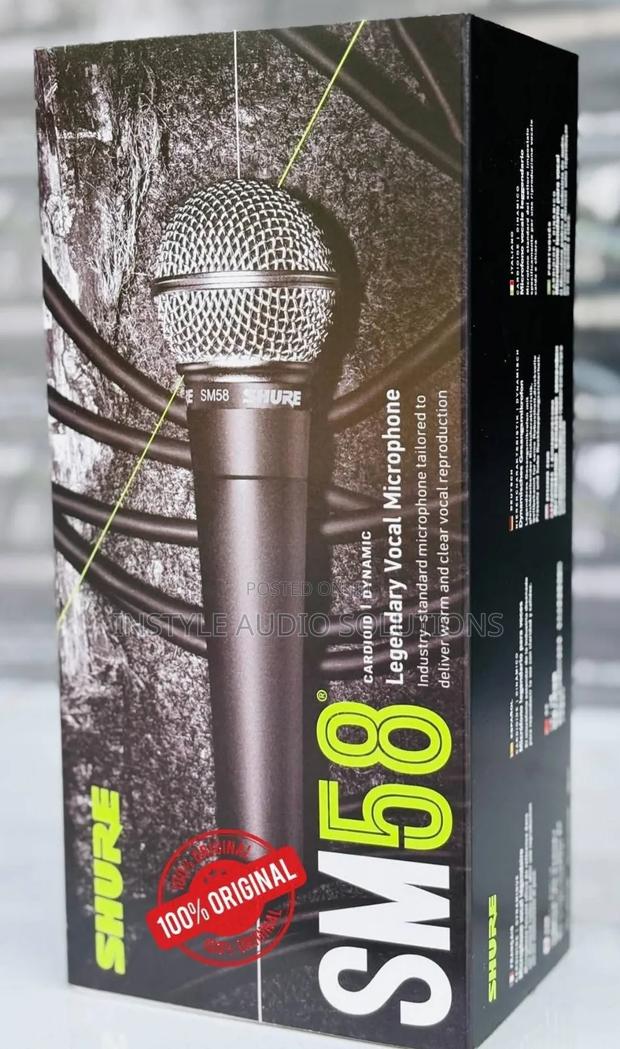 Sm58 Shure Vocal Wired Microphone