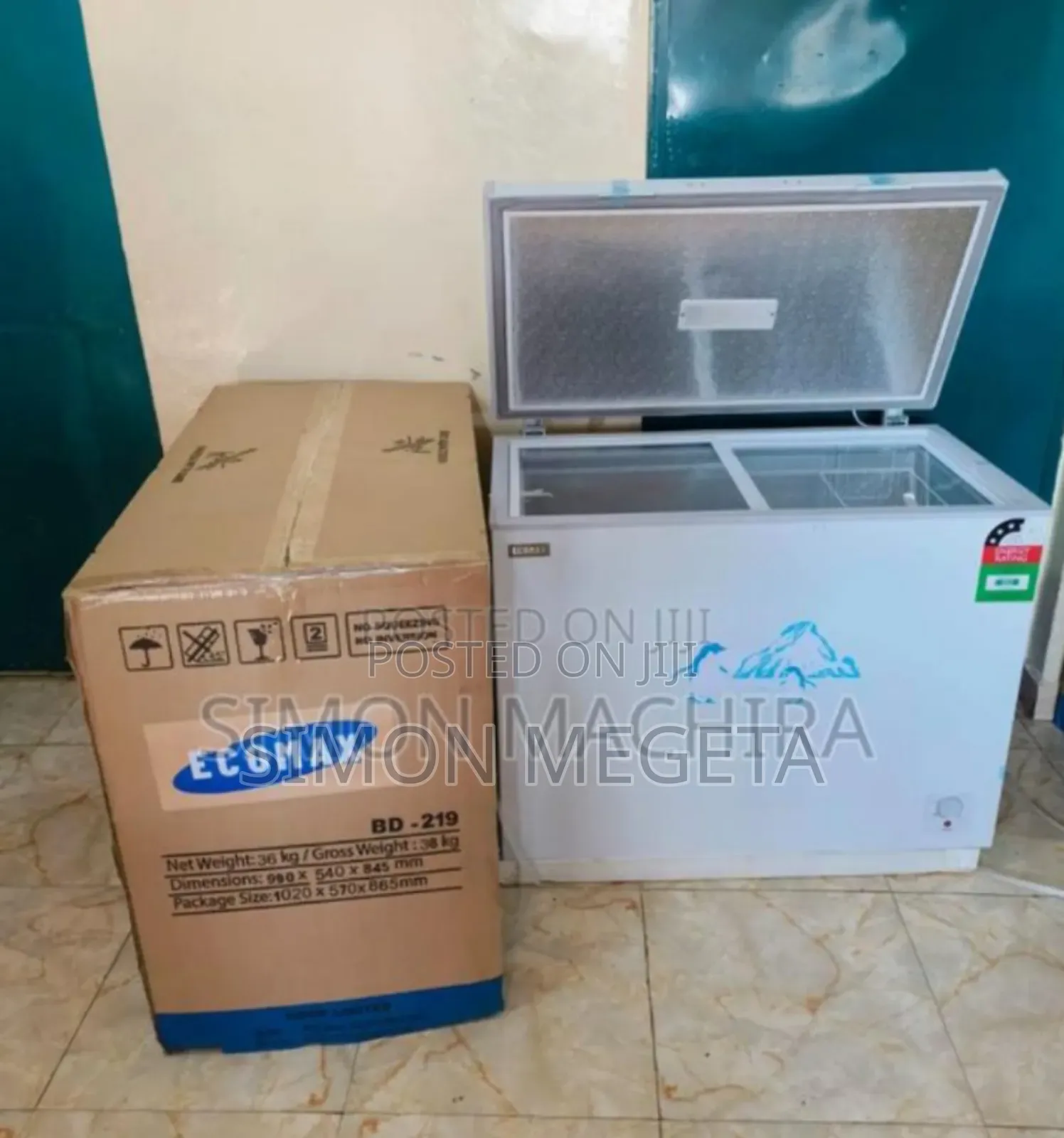 Colour White New Ecomax 219l Freezers