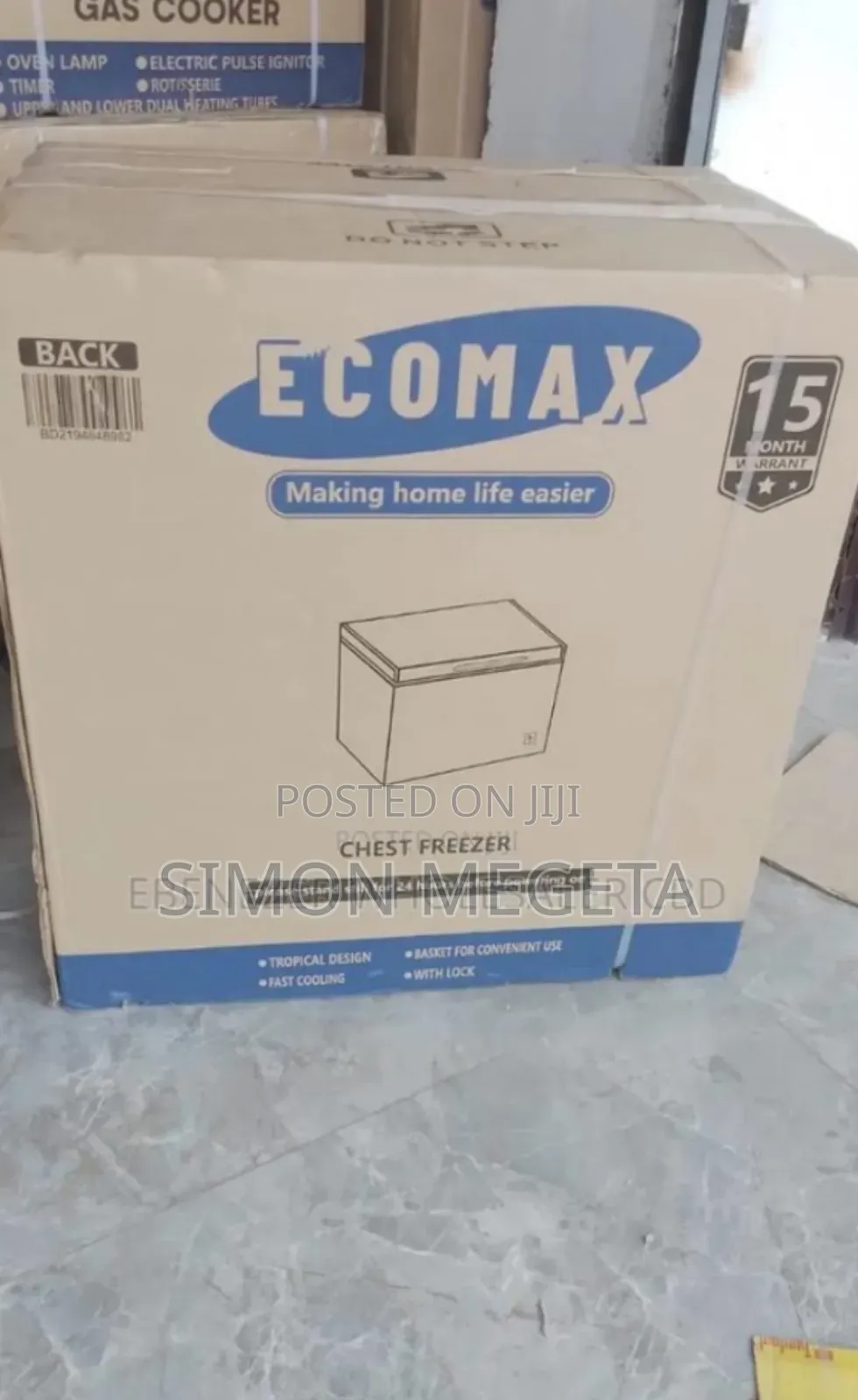 Restocked Stock New Ecomax 219l Freezers
