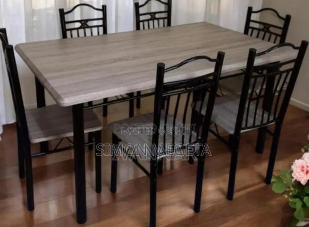 Asesembled 6 Sitter Dining Table - main view