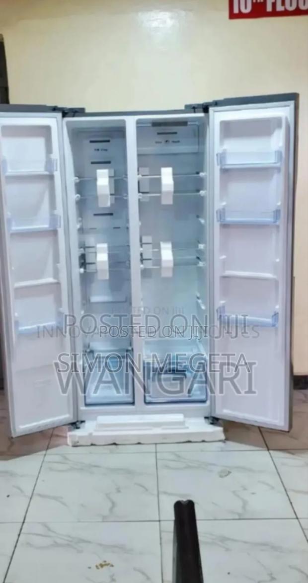 Two Doors Ramtons 454l Side by Side Refridgerator