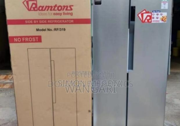 Colour Grwy Ramtons 454l Side by Side Refridgerator