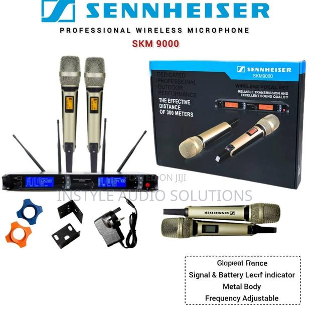 Skm9000 Senneizer Wireless Microphone 300 Meters Frequency Range