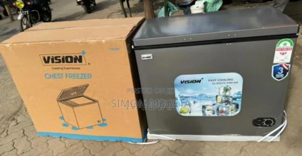 Colour Grey Vision 300l Freezer - main view