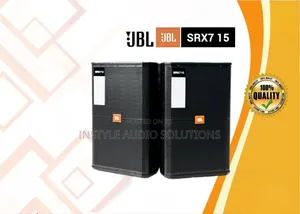8 Channels Full Sound System With (2) 15" Mid Range JBL Speakers