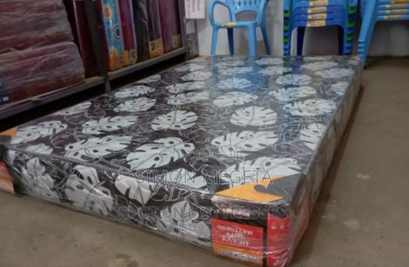 Colour Black Mattress 4by6 10inches