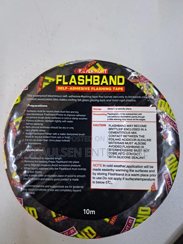 Waterproof Tape/Flash Band (2"X10m) - thumbnail 3