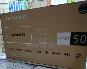Solarmax 50inch Smart Android Tv Uhd