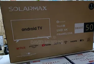 Solarmax 50inch Smart Android Tv Uhd.