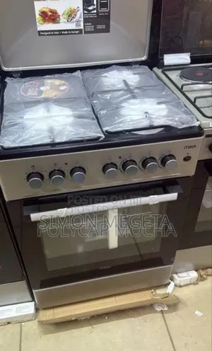 Colour Silver Mika 60*60 Standing Cooker