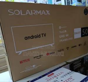 Solarmax 50" Uhd Smart Android Tv – Ultra Hd Entertainment
