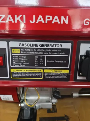 Yamazaki Japan 3.5kw Gasoline Generator