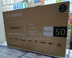 Solarmax 50 Inch Uhd Smart Android Tv – Ultra Hd Entertainment