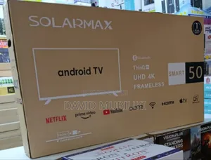 Solarmax 50" Uhd Android Tv – Stunning Picture Smart Features