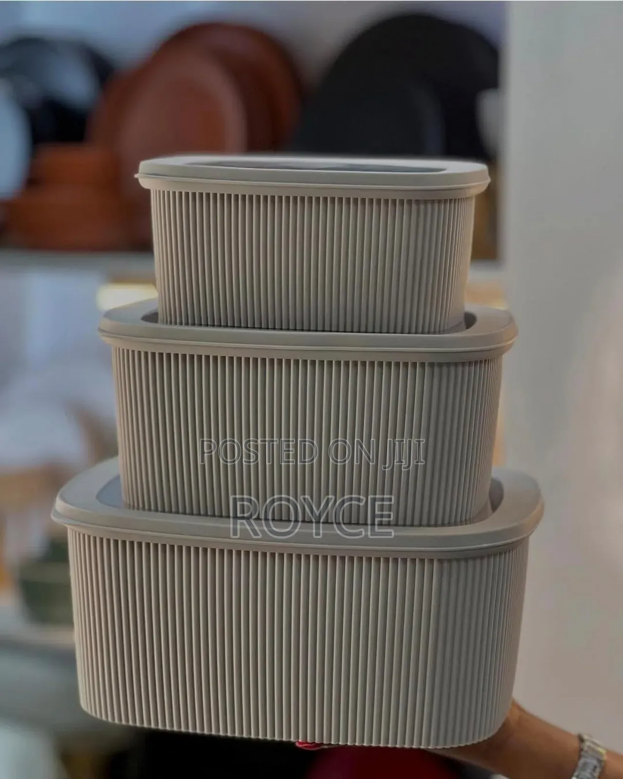 3pcs Storage Containers