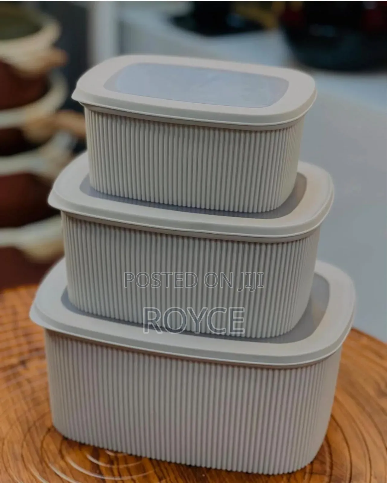 3pcs Storage Containers