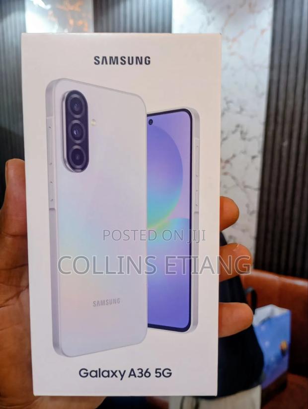 New Samsung Galaxy A36 128 GB Purple