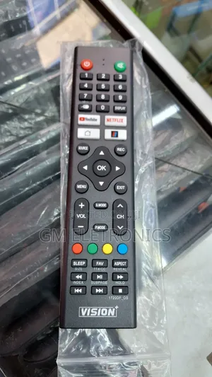 Vision+ Smart Tv RMT With Nexflix Youtube Shortcut.